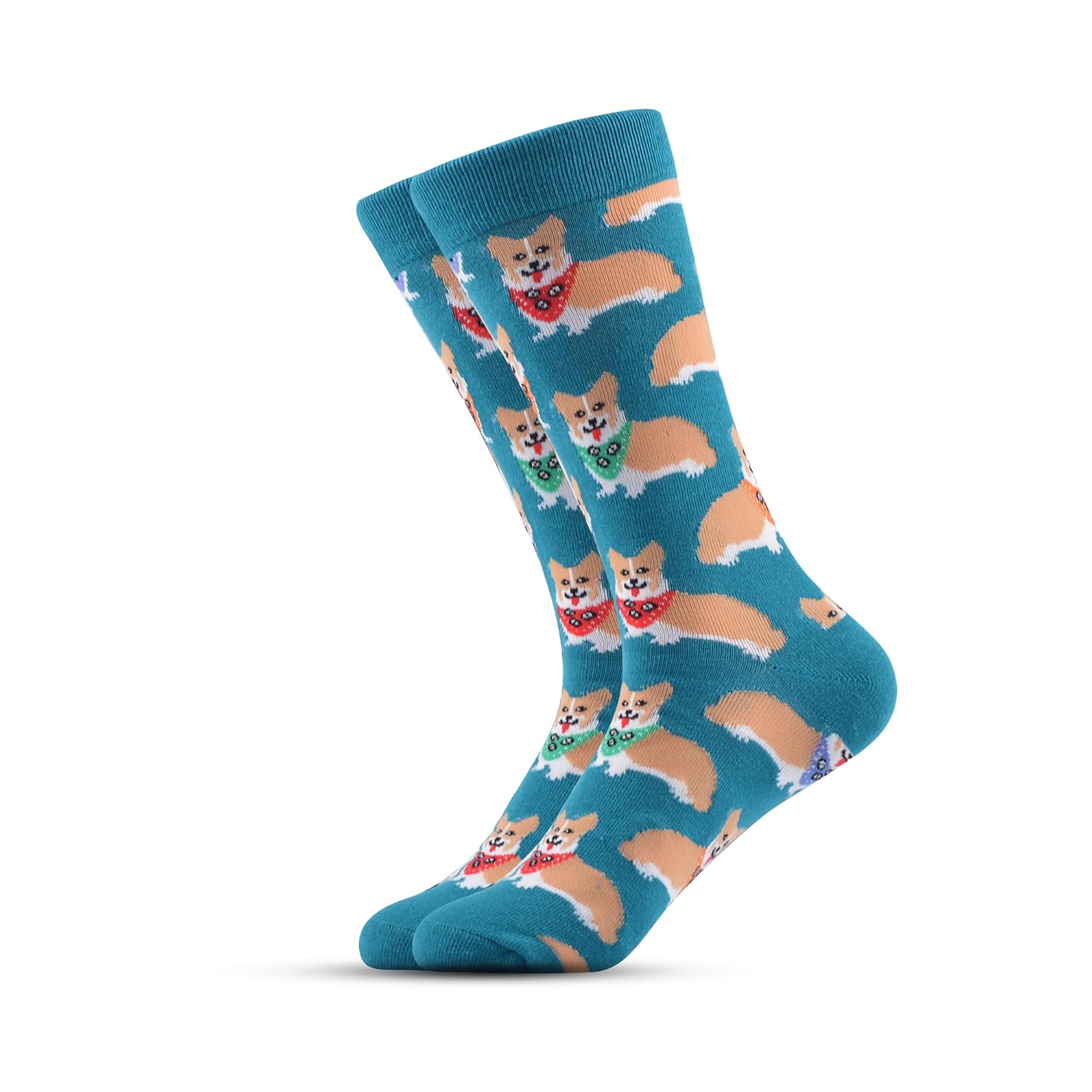 Corgi Crew Socks by FEET DRIFT