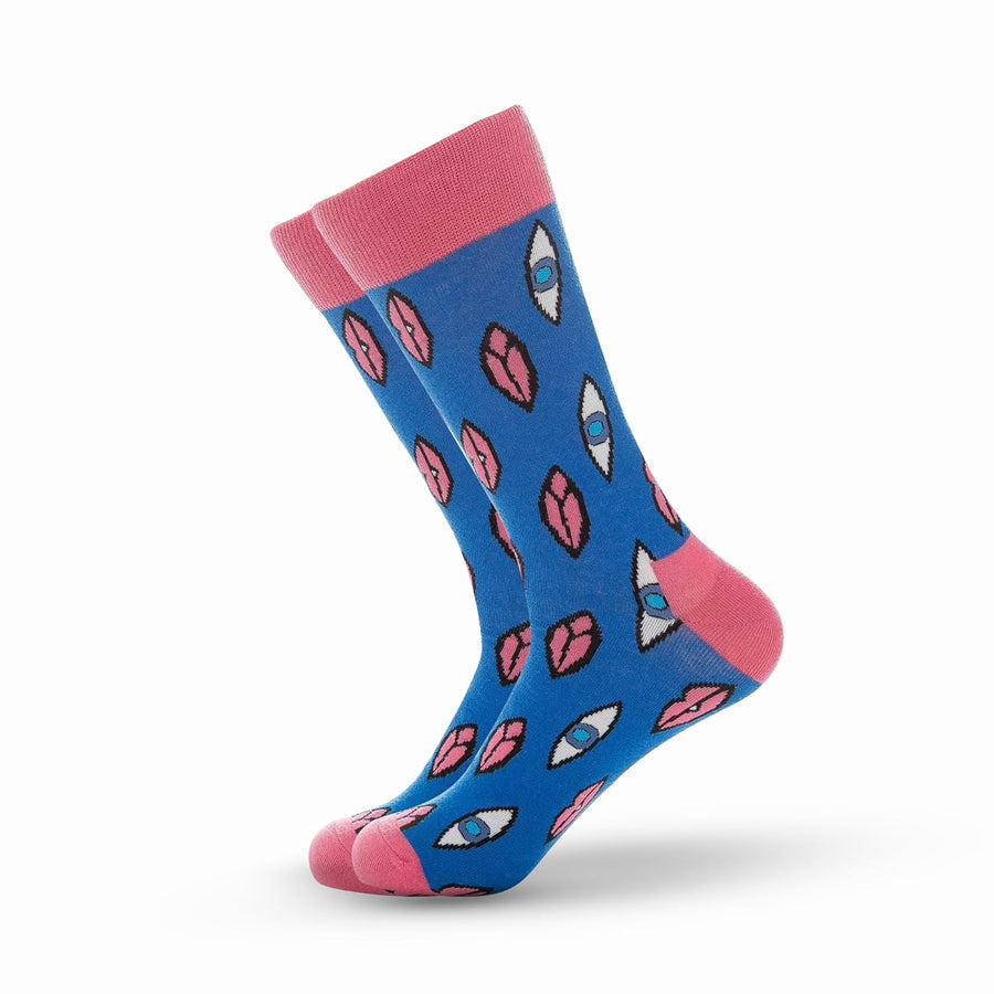 Eye On You Crew Socks