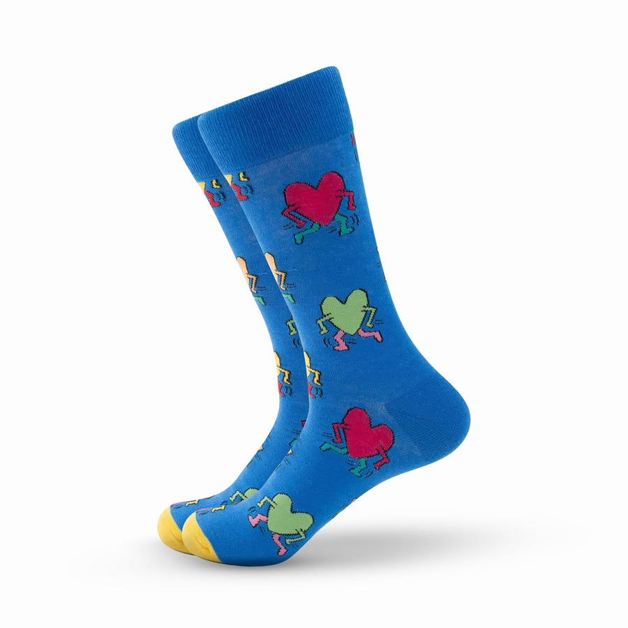Love N Heart Crew Socks