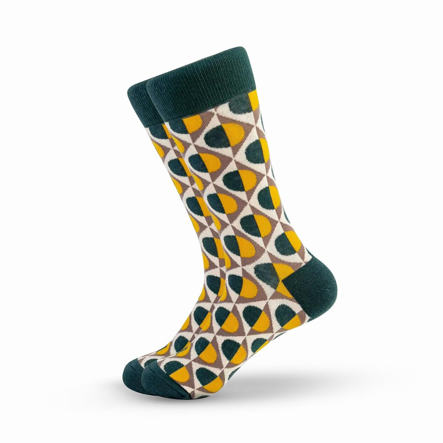 Mosaic Crew Socks