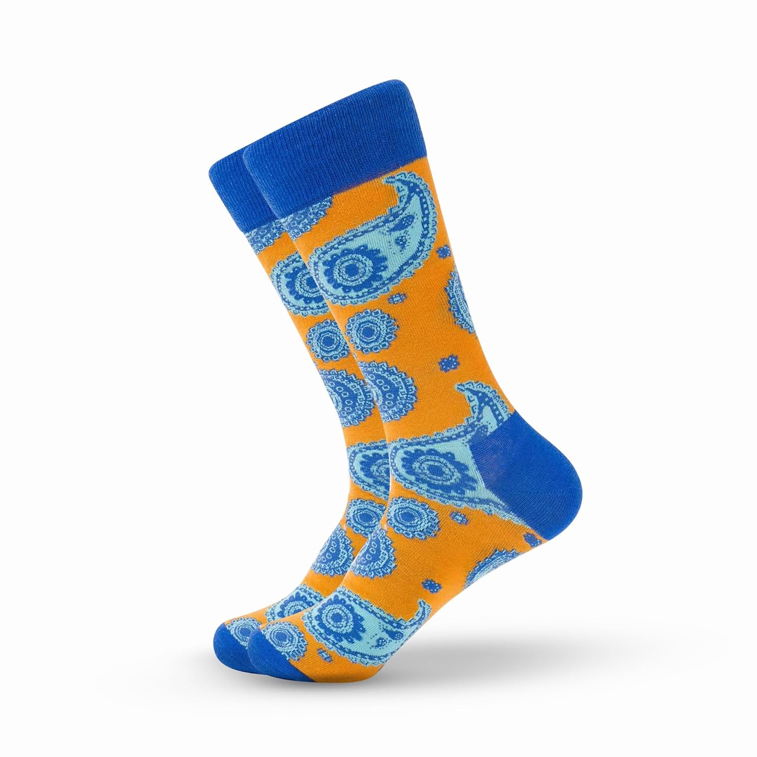 Paisley Crew Socks by FEET DRIFT