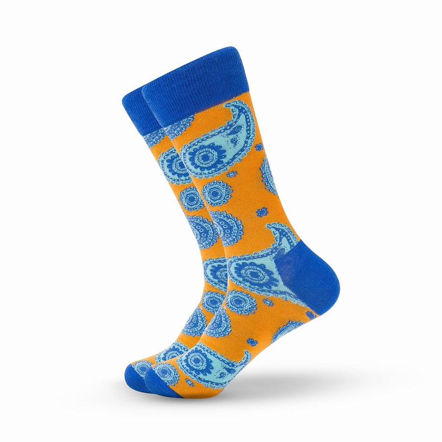 Paisley Crew Socks